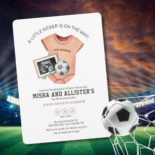 Einladung zum kleinen Kicker Baby Shower