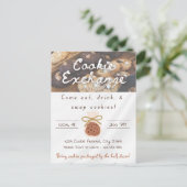 Einladung zum Koksaustausch Postkarte (Stehend Vorderseite)