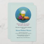 Einladung zum Kommunitatstag mit Kreuz (Vorne/Hinten)