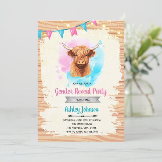 Einladung zum Kuhgeschlecht (Stehend Vorderseite)