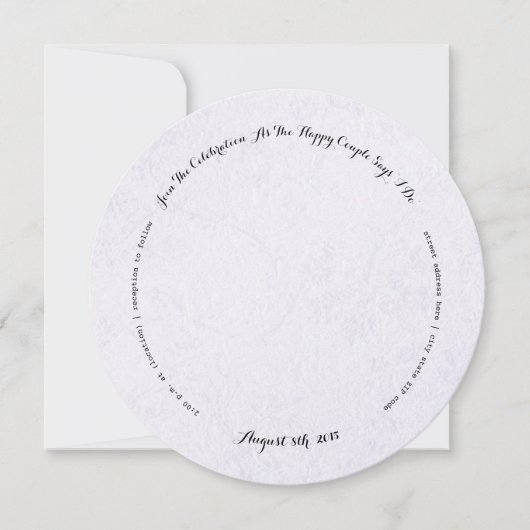 Einladung zum Kurztext (Vorderseite)