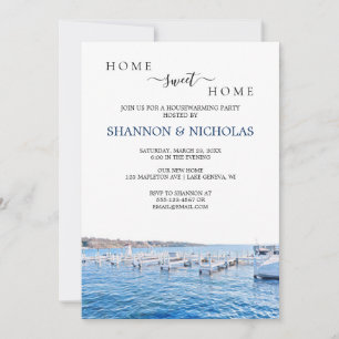 Einladung zum Lake House Housewarming