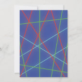 Einladung zum Laser Tag Birthday (Rückseite)