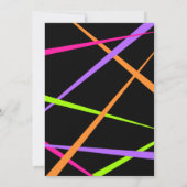 Einladung zum Laser Tag Geburtstag (Rückseite)