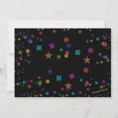 Einladung zum Laser Tag Geburtstag (Rückseite)