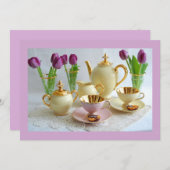 Einladung zum Lavendel Nachmittag (Vorne/Hinten)