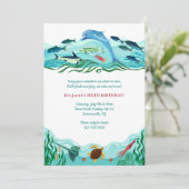 Einladung zum Leben im Meer (Stehend Vorderseite)