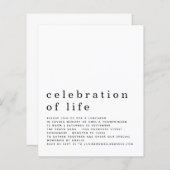 Einladung zum Lebensmittagessen (Vorne/Hinten)