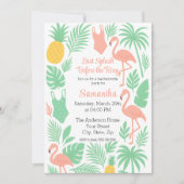 Einladung zum letzten tropischen Junggeselinnen-Ab (Vorderseite)
