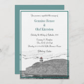 Einladung zum Leuchtturm - Sketch (Vorne/Hinten)