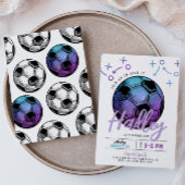 Einladung zum lila Fußball