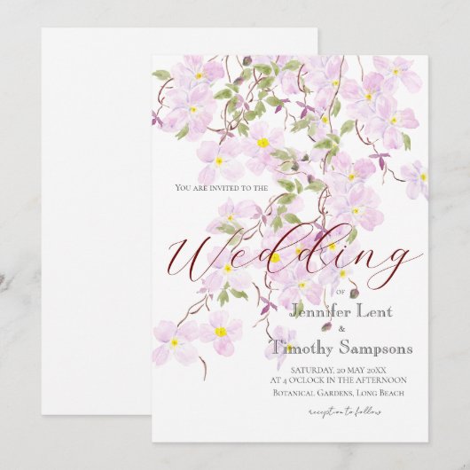 Einladung zum lila Klettern 3 (Vorne/Hinten)