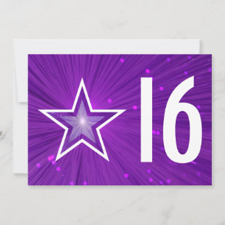 Einladung zum lila Star "16"
