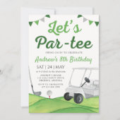 Einladung zum Mädchen-Geburtstag mit Spa-Party (Vorderseite)