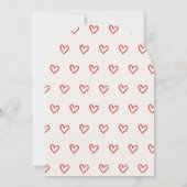 Einladung zum Mädchenabend Galentine's Day (Rückseite)