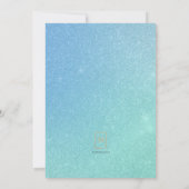 Einladung zum Meer | Mermaid Birthday (Rückseite)