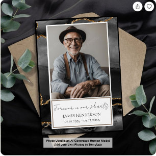 Einladung zum Memorial Black and Gold Foto
