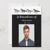 Einladung zum Memorial Foto Graphic Art (Vorderseite)