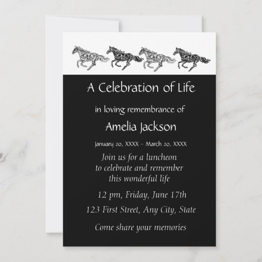 Einladung zum Memorial Foto Graphic Art (Rückseite)