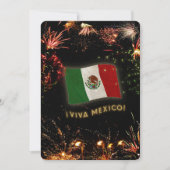 Einladung zum mexikanischen Unabhängigkeitstag (Vorderseite)
