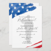 Einladung zum Militärruhestand (Vorne/Hinten)