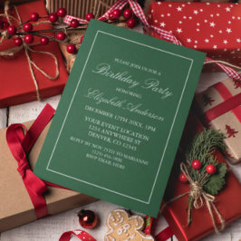 Einladung zum Minimalistischen Geburtstag