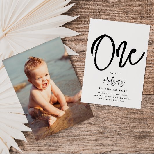 Einladung zum Minimalistischen Geburtstag | Einfac