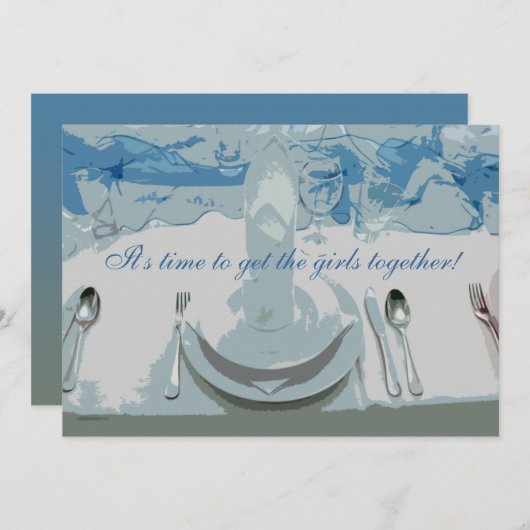 Einladung zum Mittagessen (Vorne/Hinten)