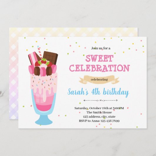 Einladung zum Monsterschütteln (Vorne/Hinten)