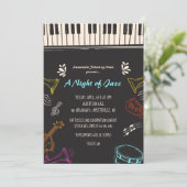 Einladung zum Musikglücken (Stehend Vorderseite)