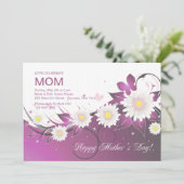 Einladung zum Muttertag (Stehend Vorderseite)