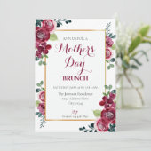 Einladung zum Muttertag (Stehend Vorderseite)