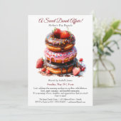 Einladung zum Muttertag - Donut-Affäre (Stehend Vorderseite)