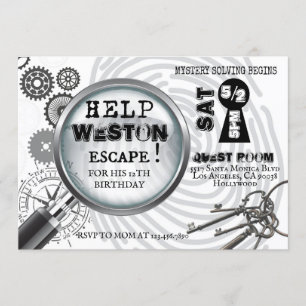 Einladung zum Mystery Escape Room