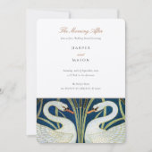 Einladung zum "Nachmittag" nach der Hochzeit (Vorderseite)