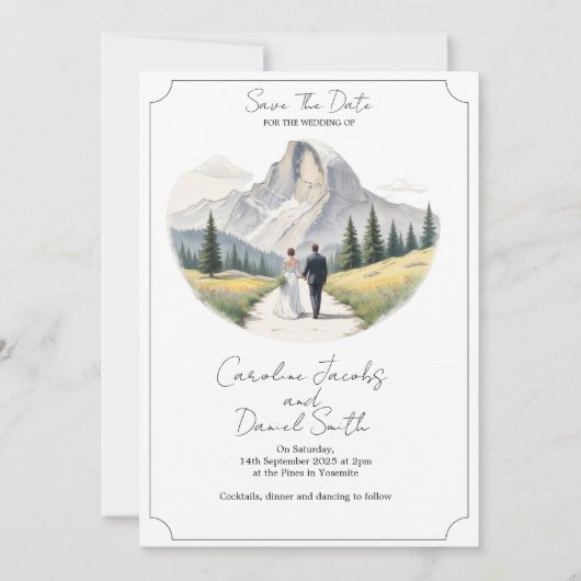 Einladung zum Nationalpark, Josemite Rett Thed Dat (Vorderseite)