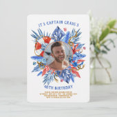 Einladung zum Nautischen Foto (Stehend Vorderseite)