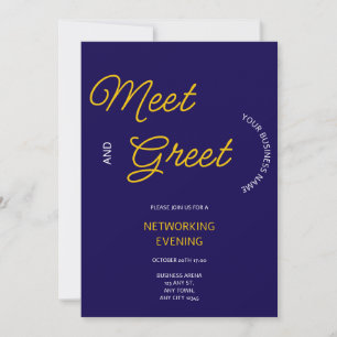 Einladung zum Navy & Gold Business Networking Aben