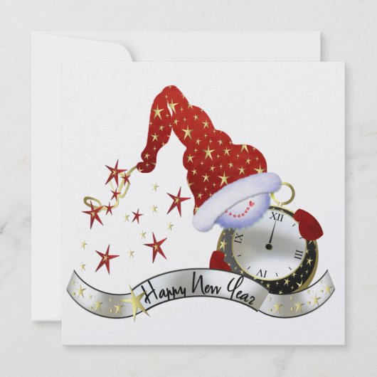 Einladung zum neuen Jahr (Vorderseite)