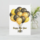 Einladung zum neuen Jahr 2023 (Stehend Vorderseite)