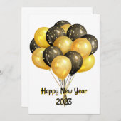 Einladung zum neuen Jahr 2023 (Vorne/Hinten)