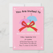 Einladung zum neuen Red Closing Store (Vorderseite)