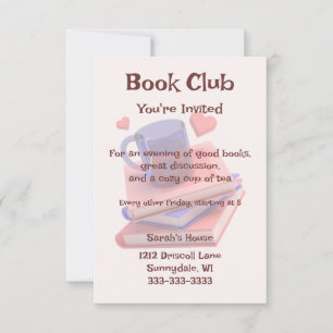 Einladung zum niedlichen Buchklub
