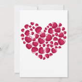 Einladung zum niedlichen Katzen Valentinstag (Rückseite)