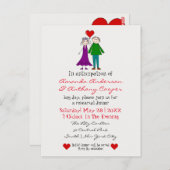 Einladung zum niedlichen Probe Postkarte (Vorne/Hinten)