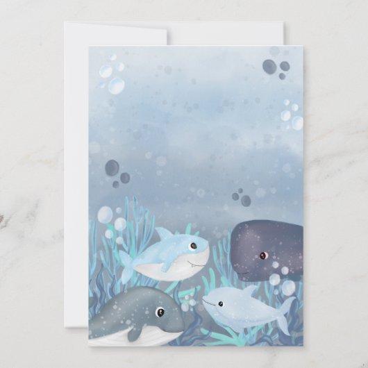 Einladung zum Ocean-Geburtstag (Rückseite)