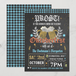 Einladung zum Oktoberfest - Party Einladung von Bi