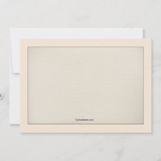 Einladung zum Open Book Retirement Dinner (Rückseite)