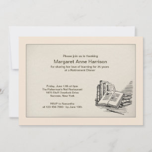Einladung zum Open Book Retirement Dinner