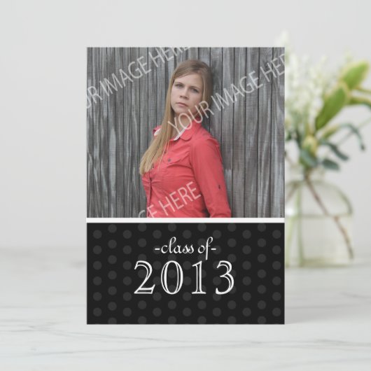 Einladung zum Open House Abschluss (Stehend Vorderseite)